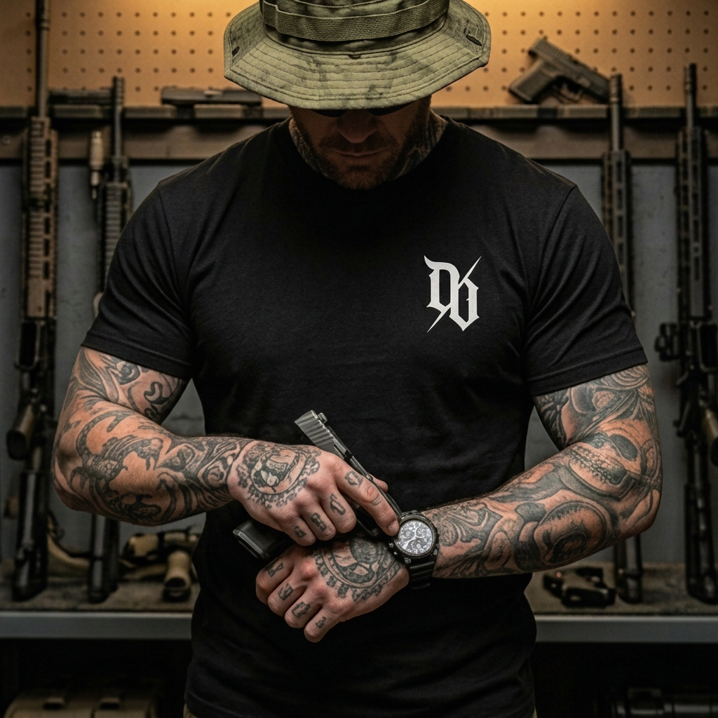 DO monogram tee — armory